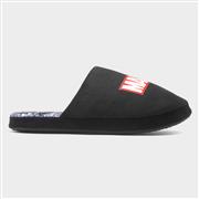 Marvel Mens Black Mule Slipper (Click For Details)