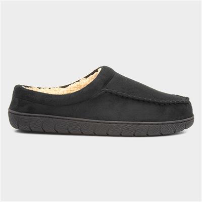 Owen Mens Black Mule