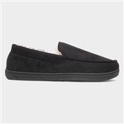 The Slipper Company Otis Mens Black Moccasin (Click For Details)