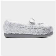 The Slipper Company Rebel Womens Grey Moccasin (Click For Details)