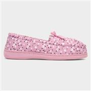 The Slipper Company Colette Womens Pink Moccasin (Click For Details)