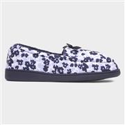 The Slipper Company Colette Womens Navy Moccasin (Click For Details)