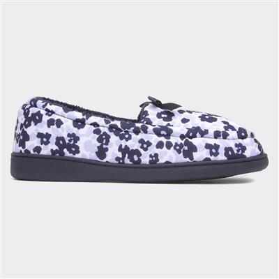 Colette Womens Navy Moccasin