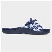 The Slipper Company Odessa Womens Navy Slippers (Click For Details)