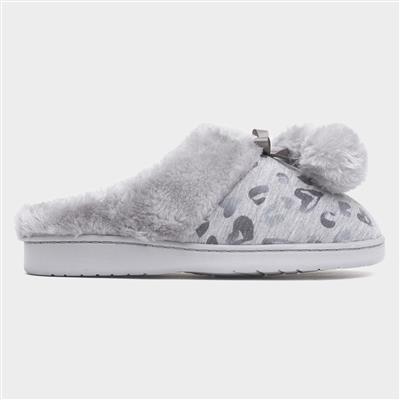 The Slipper Company Leona Womens Grey Mule