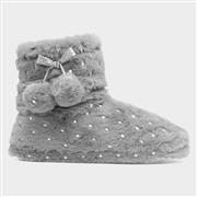 The Slipper Company Rosalynn Womens Grey Bootie (Click For Details)