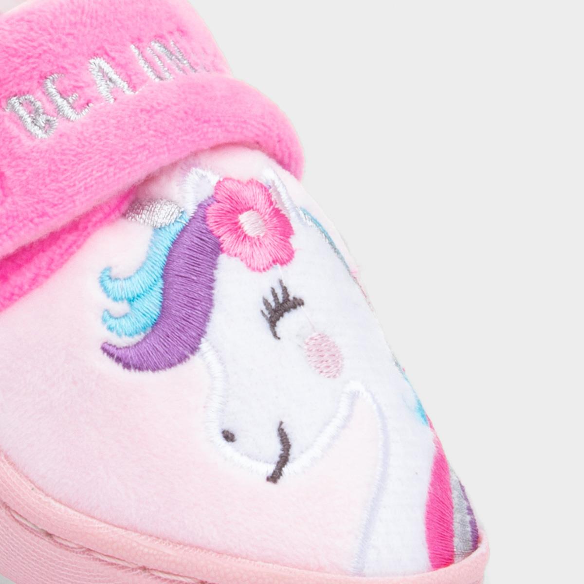 shoe zone unicorn slippers