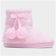 The Slipper Company Cherish Girls Pink Bootie (Click For Details)