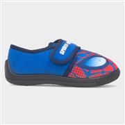 Spiderman Kids Blue Light Up Slippers (Click For Details)