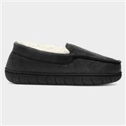 The Slipper Company Otis Kids Black Moccasin (Click For Details)