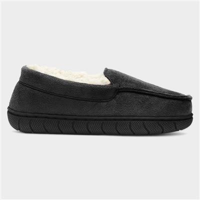 Otis Kids Black Moccasin