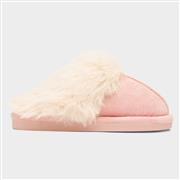 Little Diva Holly Kids Pink Mule Slipper (Click For Details)