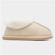 Krush Womens Nude Faux Fur Full Slipper (Click For Details)