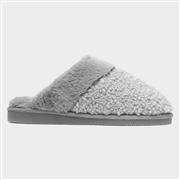 Jo & Joe Helga Womens Grey Mule Slipper (Click For Details)