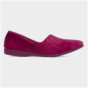 GBS Audrey Womens Burgundy Full Slipper (Click For Details)