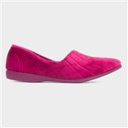 GBS Audrey Womens Red Full Slipper (Click For Details)