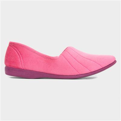 Audrey Womens Rose Full Slipper