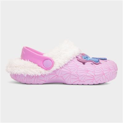 Birst Kids Pink Warm Lined EVA Clog