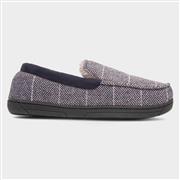 Jo & Joe Aaron Mens Navy Moccasin Slipper (Click For Details)