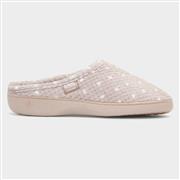 Totes Popcorn Terry Womens Beige Slipper (Click For Details)