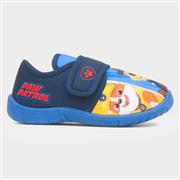 Paw Patrol Kids Navy Easy Fasten Slipper (Click For Details)