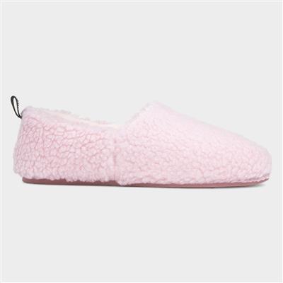 Emily Womens Blush Full Slipper