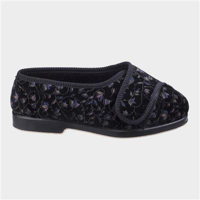 GBS Womens Nola Extra Wide Fit Slipper 