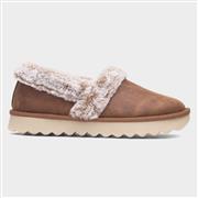 Skechers Cosy Up Womens Chestnut Full Slipper (Click For Details)