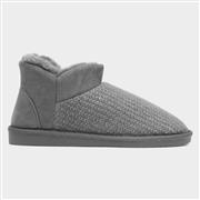 Jo & Joe Rosanna Womens Charcoal Bootie Slipper (Click For Details)