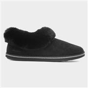 Skechers Cozy Campfire Womens Black Full Slipper (Click For Details)