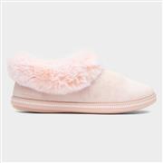 Skechers Cozy Campfire Womens Pink Full Slipper (Click For Details)