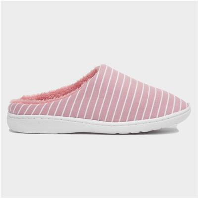 Steffi Womens Rose Mule Slipper