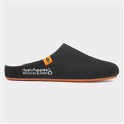 Hush Puppies Good Mens Black Mule Slipper (Click For Details)