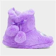 Disney Frozen Kids Purple Bootie Slipper (Click For Details)