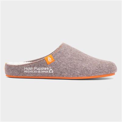 Good Mens Brown Mule Slipper