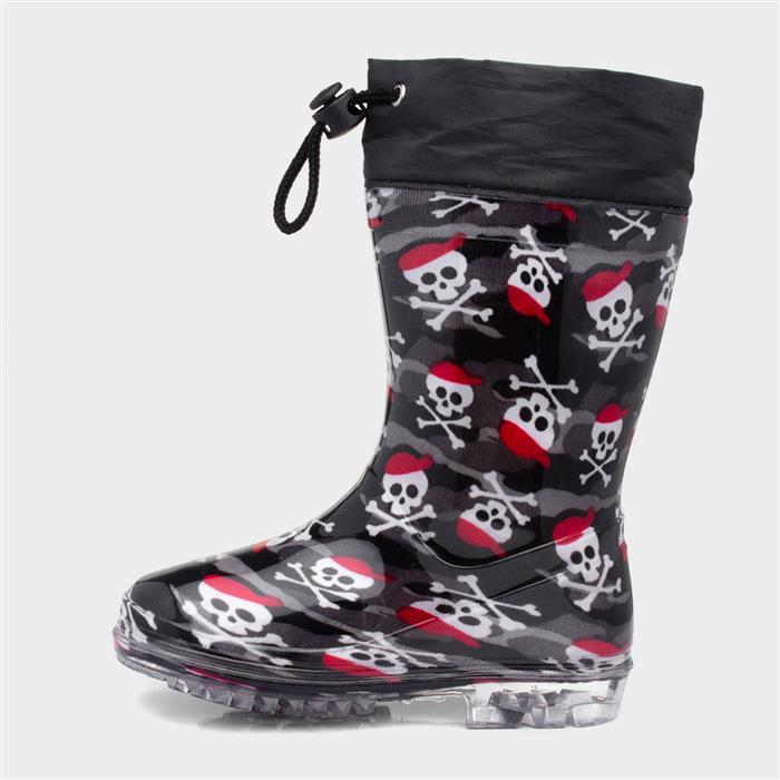 Skull wellies on sale