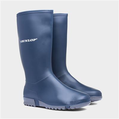 Dunlop Sport Womens Navy Welly K254711-79326 | Shoe Zone