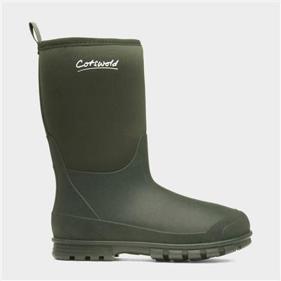 Hilly Kids Green Welly