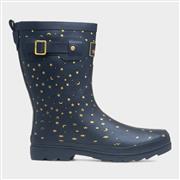 Trespass Celeste Midnight Womens Navy Star Welly (Click For Details)