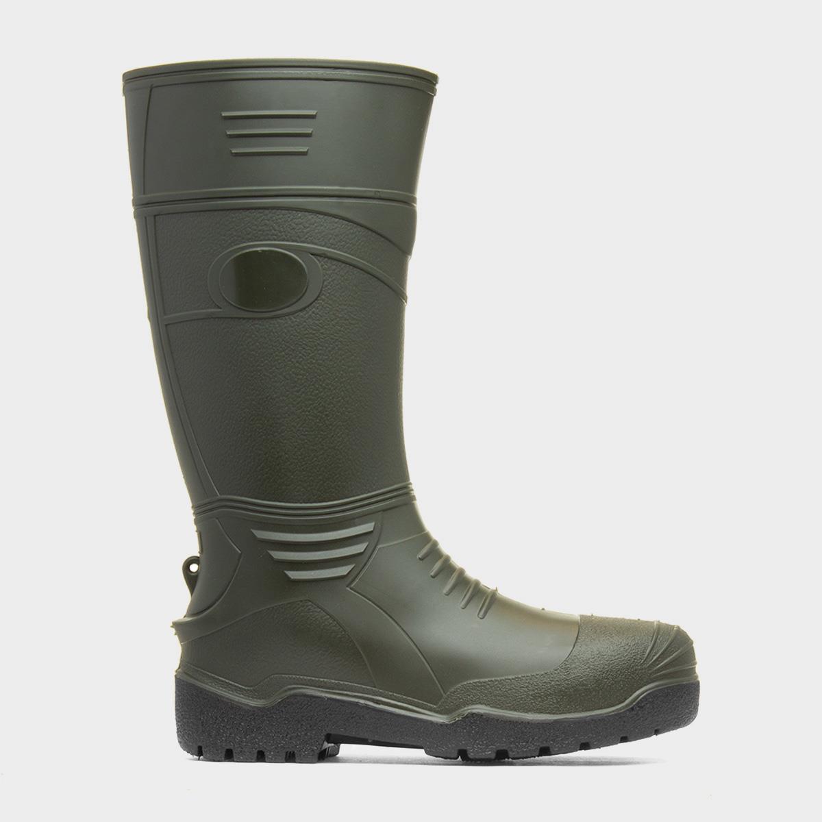 Downpour Mens Green Welly 79908 Shoe Zone