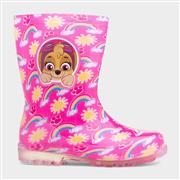 Paw Patrol Kids Pink Rainbow Welly (Click For Details)