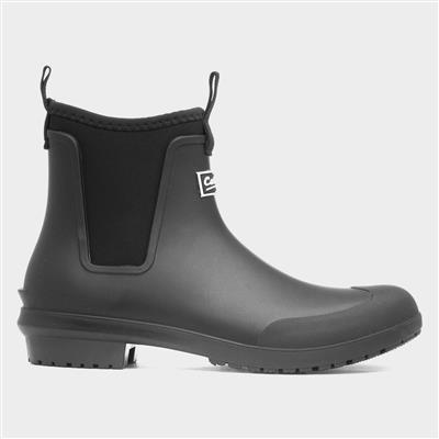 Grosvenor Womens Black Ankle Welly