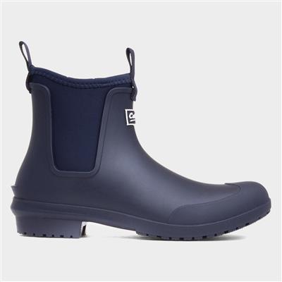 Grosvenor Womens Navy Ankle Welly