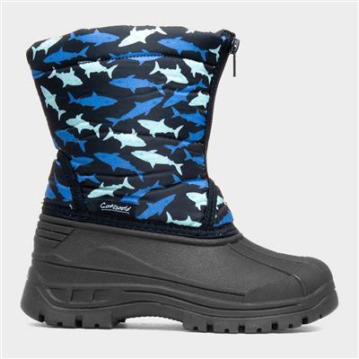 Iceberg Kids Blue Shark Boot