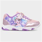 Disney Frozen Kids Purple Light Up Trainers (Click For Details)