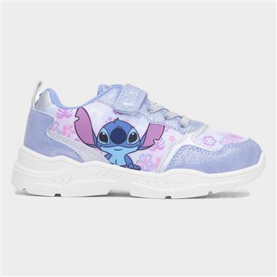 Kids Multi Glitter Chunky Trainer