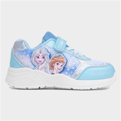 Maera Kids Blue Glitter Trainers