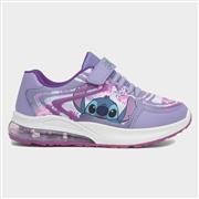 Lilo & Stitch Alana Kids Purple Light Up Trainer (Click For Details)