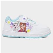 Disney Frozen Kids White Easy Fasten Trainer (Click For Details)