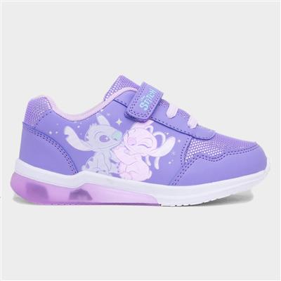 Kids Purple Light Up Trainer